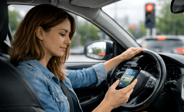 Cellulare alla guida nel 2026: quando scattano la multa e il ritiro della patente 