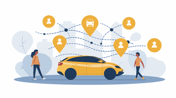 Auto cointestata a persone con residenze diverse 